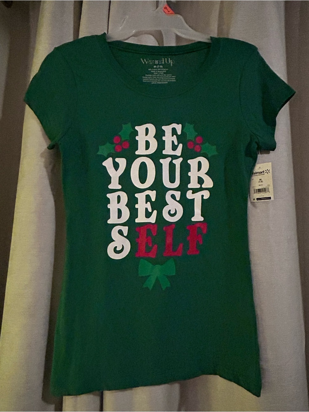 Women’s Green 'Be Your Best Self' Graphic Tee